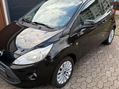 Second-hand Ford Ka Titanium 69 CP (50 kW) 2009 Negru Hatchback
