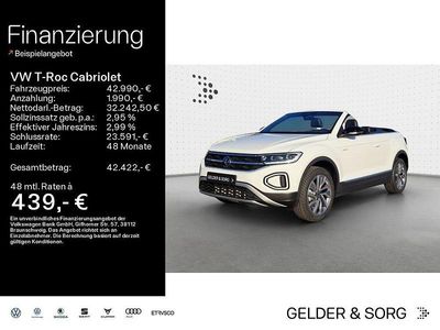 Neu VW T-Roc Cabriolet 150 PS (110 kW) 2026 Pure white Cabrio