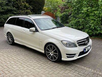 gebraucht Mercedes C250 CDI 4MATIC T AMG EDITION *AHK*PDC*Aut*LED*