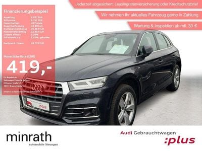 Blau Gebraucht 2020 Audi Q5 S-Line SUV | 28.770 € (Superpreis)