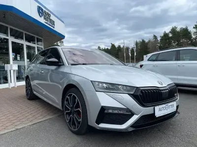 Brugt Skoda Octavia First Edition 245 HK (180 kW) 2020 Sølv Stationcar