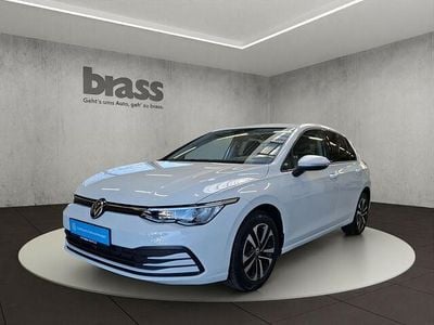 Pure white Gebraucht 2021 VW Golf VIII United Limousine | 21.800 € (Guter Preis)