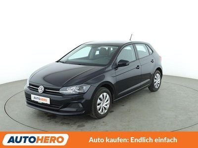Gebraucht VW Polo Comfortline 95 PS (69 kW) 2019 Schwarz Kleinwagen