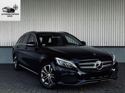 Gebraucht Mercedes C220 Avantgarde 170 PS (125 kW) 2015 Blau Kombi