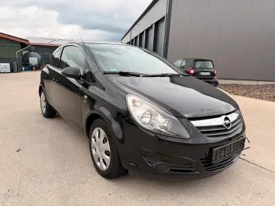 Gebraucht Opel Corsa 90 PS (66 kW) 2010 Schwarz Kleinwagen