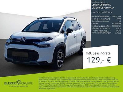Usata Citroën C3 Aircross Shine 110 CV (80 kW) 2023 Bianco SUV