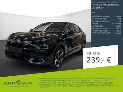Gebraucht Citroën C4 131 PS (96 kW) 2023 Schwarz SUV