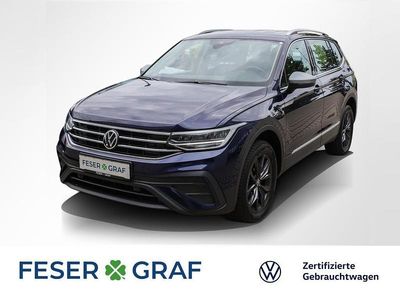 Atlantic blue metallic Gebraucht 2023 VW Tiguan Allspace Life SUV | 29.880 € (Guter Preis)