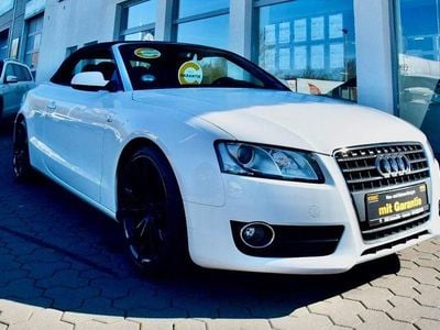 Gebraucht Audi A5 Cabriolet S-Line 160 PS (117 kW) 2010 Weiß Cabrio