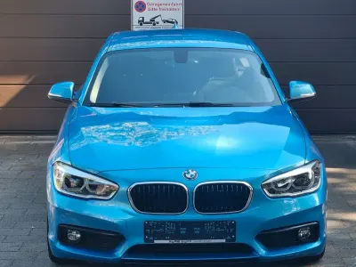 Gebraucht BMW 116 Advantage 116 PS (85 kW) 2018 Blau Kleinwagen