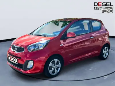 Gebraucht Kia Picanto Edition 7 69 PS (50 kW) 2013 Signalrot metallic Kleinwagen