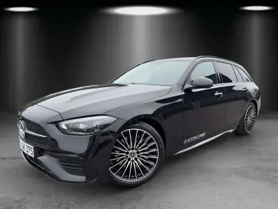 Gebraucht Mercedes C300 AMG 265 PS (194 kW) 2026 Lack obsidianschwarz Kombi