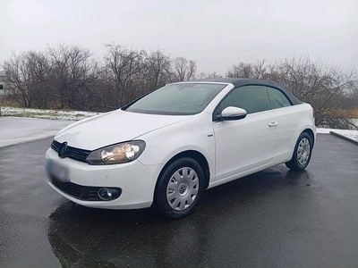 Weiß Gebraucht 2014 VW Golf Cabriolet Cabrio | 3.000 € (Guter Preis)