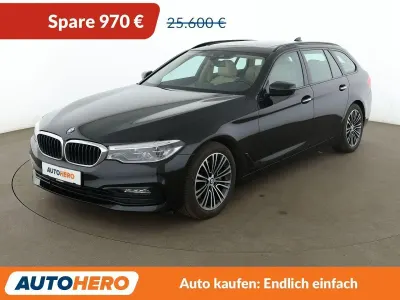 Usata BMW 530 Sport Line 265 CV (194 kW) 2017 Nero Station wagon