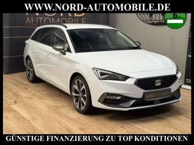 Gebraucht Seat Leon FR 131 PS (96 kW) 2022 Weiß Limousine