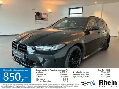 Nowe BMW M3 Competition Edition 530 KM (389 kW) 2026 Czarny Kombi