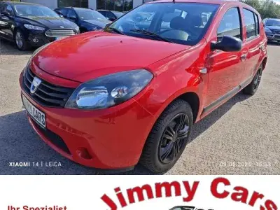 Gebraucht Dacia Sandero Lauréate 75 PS (55 kW) 2009 Rot Limousine