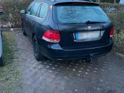 Gebraucht VW Golf V 122 PS (89 kW) 2008 Schwarz Kombi