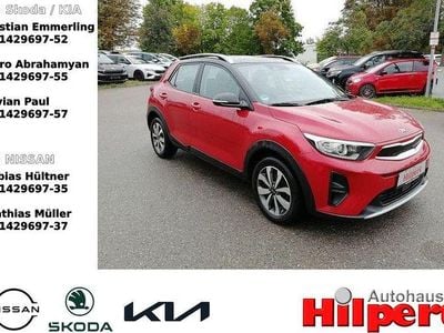 (bbe) signalrot met./schwarz (metallic) Gebraucht 2020 Kia Stonic Vision SUV | 14.440 € (Fairer Preis)