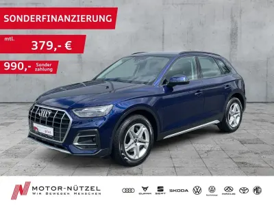 Gebraucht Audi Q5 Sport 163 PS (119 kW) 2022 Navarrablau metallic SUV