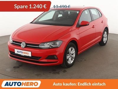 Gebraucht VW Polo Advance 95 PS (69 kW) 2020 Rot Limousine