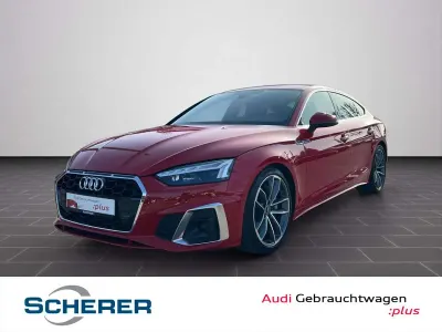 Używany Audi A5 S-Line 286 KM (210 kW) 2023 Czerwony Coupe
