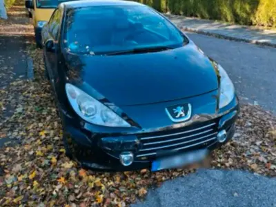 Gebraucht Peugeot 307 CC 140 PS (102 kW) 2007 Schwarz Cabrio