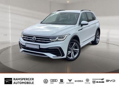 Gebraucht VW Tiguan R-line 200 PS (147 kW) 2021 Pure white SUV