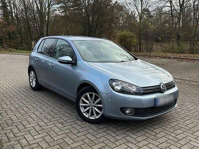 Usata VW Golf VI 105 CV (77 kW) 2010 Blu Utilitaria