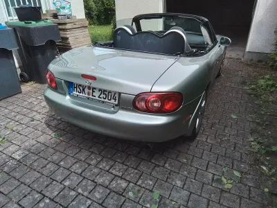 Gebraucht Mazda MX5 110 PS (80 kW) 2003 Grau Cabrio