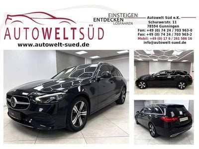 Gebraucht Mercedes C200 Avantgarde 163 PS (119 kW) 2022 Obsidianschwarz metallic Kombi