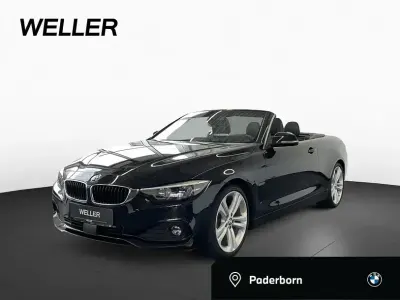 Gebraucht BMW 430 Cabriolet Advantage 252 PS (185 kW) 2018 Black sapphire (schwarz) Cabrio