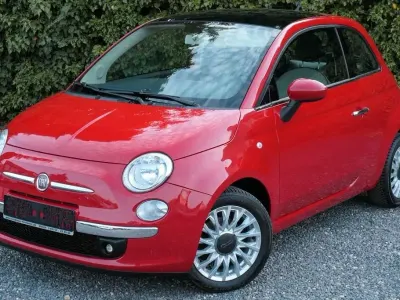 Gebraucht Fiat 500 Lounge 86 PS (63 kW) 2011 Rot Kleinwagen