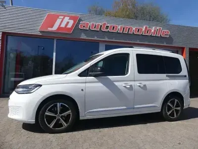 Gebraucht VW Caddy Style 122 PS (89 kW) 2021 Weiß Van / Kleinbus