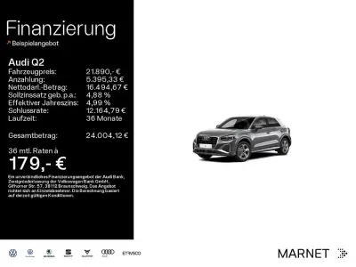 Brugt Audi Q2 S-Line 110 HK (80 kW) 2022 Grå SUV