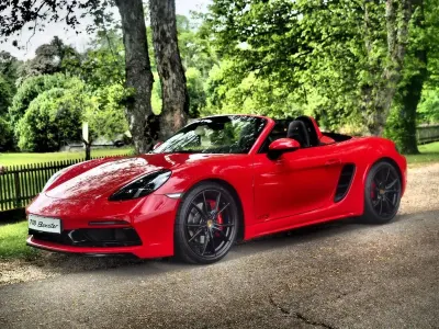 Gebraucht Porsche Boxster GTS 366 PS (269 kW) 2018 Rot Cabrio