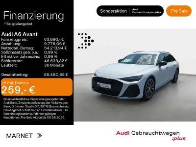 Gebraucht Audi A6 Ambiente 367 PS (269 kW) 2025 Gletscherweiß metallic Kombi
