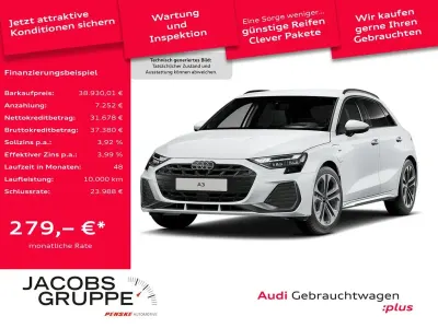 Usata Audi A3 S-Line 204 CV (150 kW) 2025 Bianco Berlina