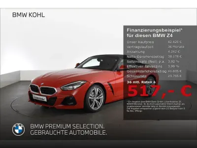 Brugt BMW Z4 Sport Line 197 HK (144 kW) 2025 Rød Cabriolet