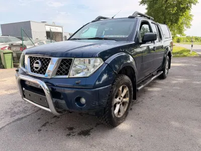 Brugt Nissan Navara Premium Edition 174 HK (127 kW) 2006 Blå Pickup / Ladvogn