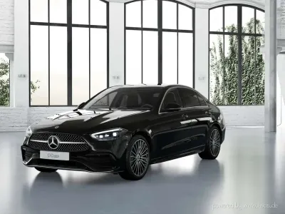 Gebraucht Mercedes C220 AMG 197 PS (144 kW) 2026 Lack obsidianschwarz Limousine