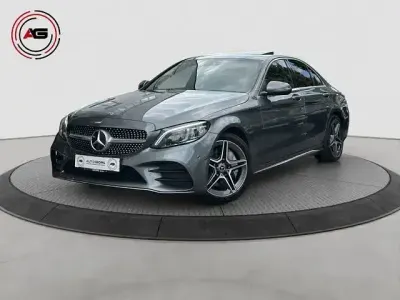 Occasion Mercedes C300 AMG line 258 ch (189 kW) 2019 Gris Berline