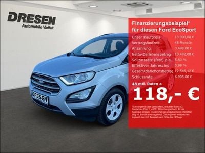 Gebraucht Ford Ecosport Cool & Connect 125 PS (91 kW) 2019 Silber SUV