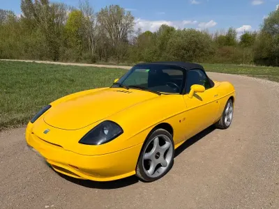 Usata Fiat Barchetta 131 CV (96 kW) 2000 Giallo Cabrio
