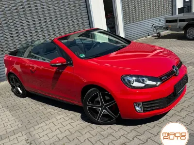 Brugt VW Golf Cabriolet GTI 211 HK (155 kW) 2013 Rød Cabriolet