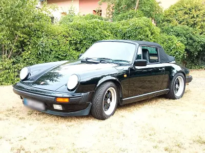 Gebraucht Porsche 911 Carrera Cabriolet 231 PS (169 kW) 1986 Schwarz Cabrio