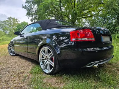 Gebraucht Audi A4 Cabriolet S-Line 260 PS (191 kW) 2008 Schwarz Cabrio
