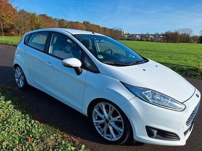 Gebraucht Ford Fiesta 75 PS (55 kW) 2016 Weiß Kleinwagen