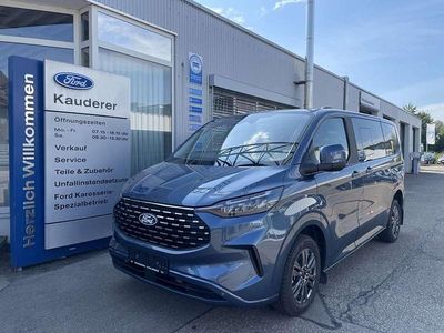 Blau metallic Gebraucht 2024 Ford Tourneo Custom Titanium Van | 44.990 € (Guter Preis)