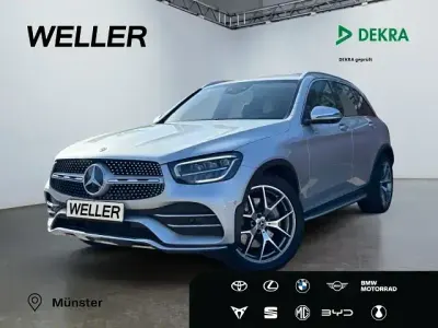 Gebraucht Mercedes GLC300 AMG line 245 PS (180 kW) 2019 Silber SUV